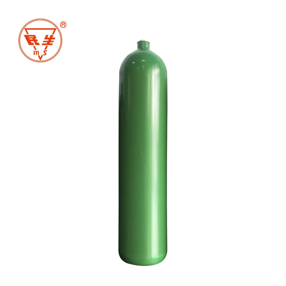 150bar 40L многоразовый стальной газовый баллон co2 n2 o2 для промышленности