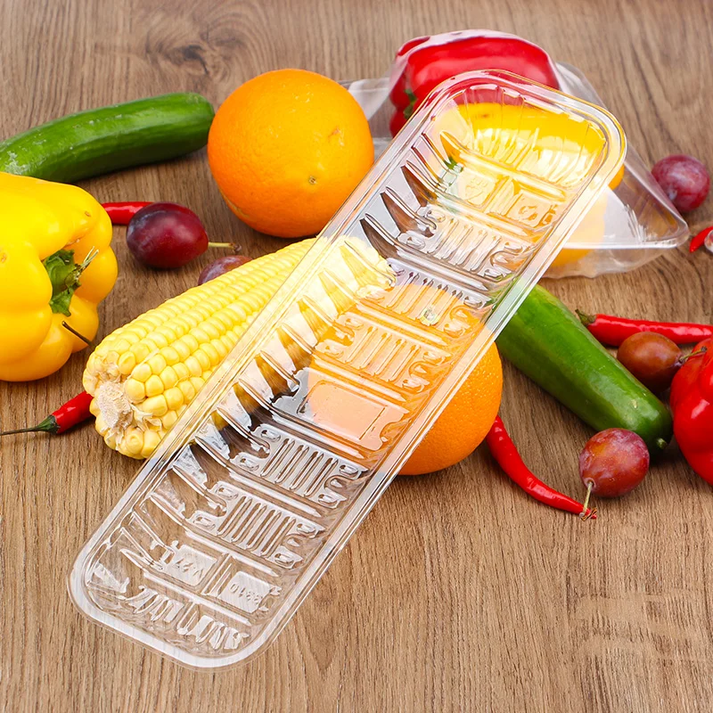 Polypropylene Food Packaging Disposable Clear Plastic Meat Tray