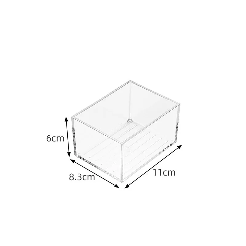 Tea Bag Compartment Desktop Organizer Office Coffee Milk Tea Plastic Categorized Storage Boxes