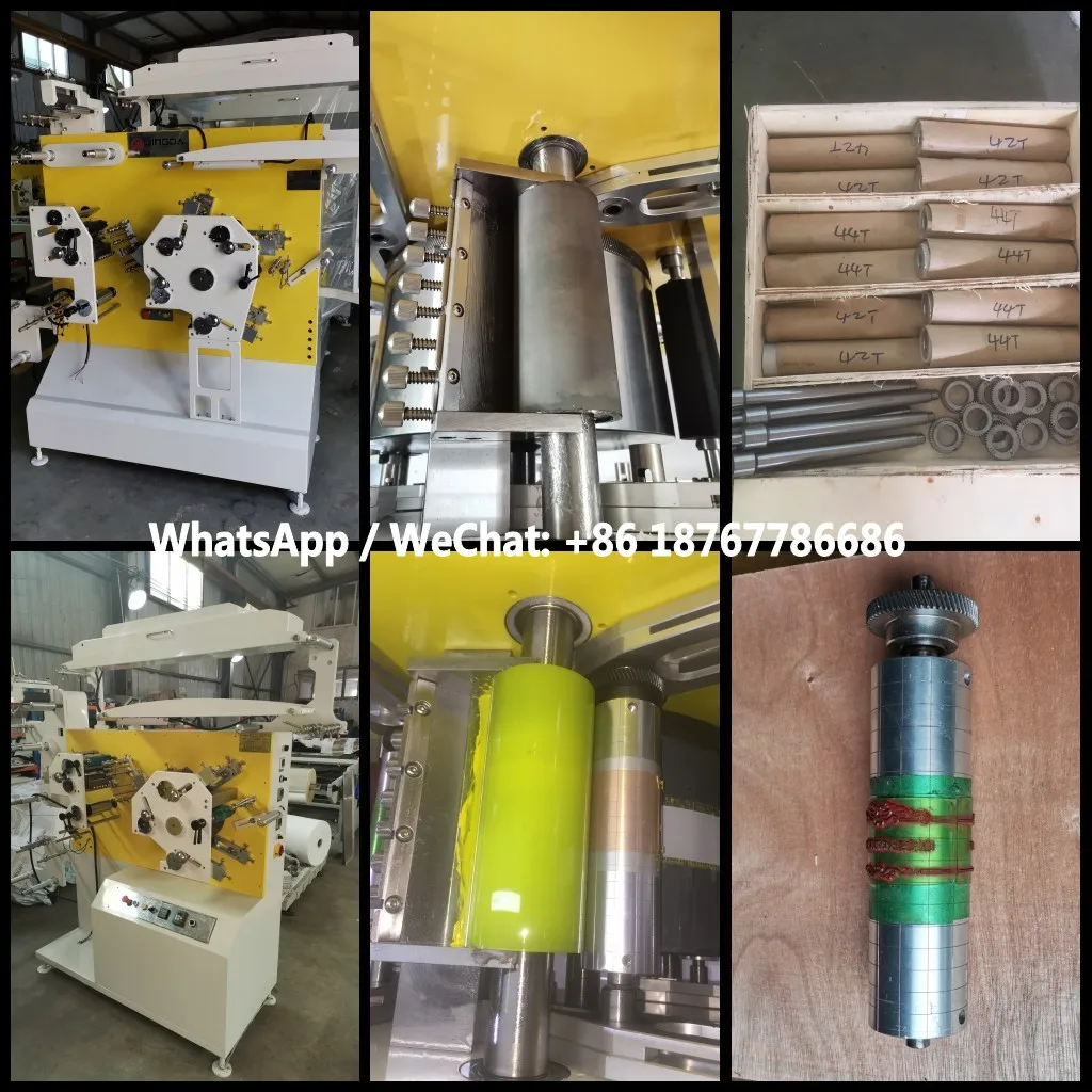 JZC-5080 JINGDA Brand Ultrasonic Label Cutting and Folding Machine for garment washing care labels and Polyester Satin Ribbons