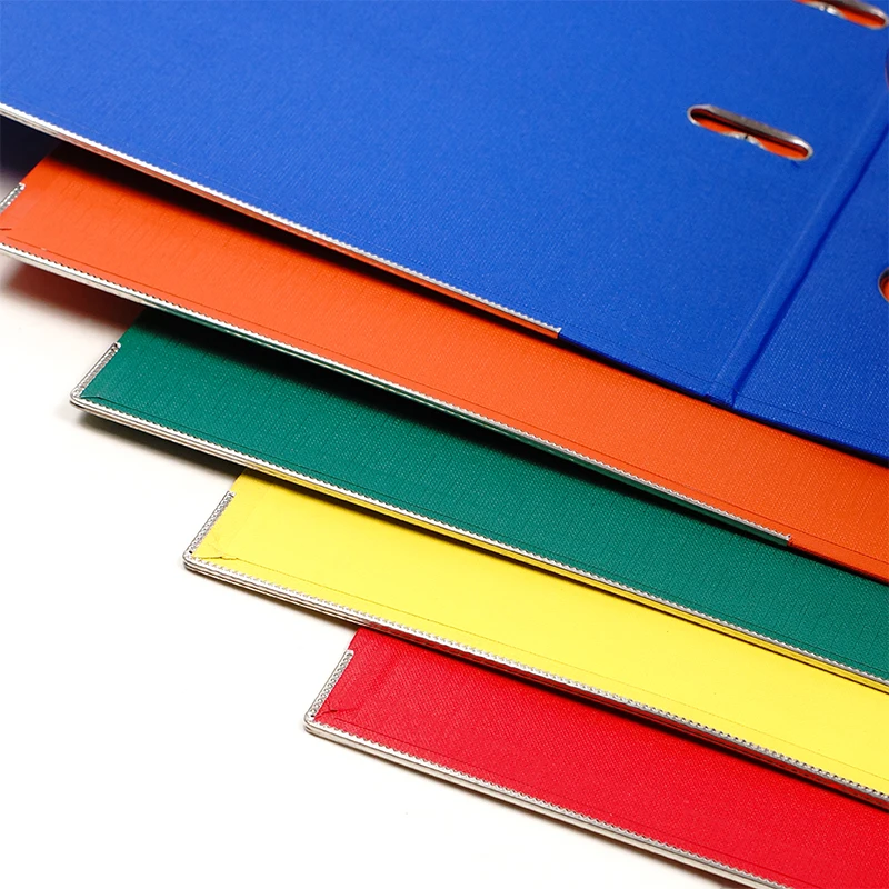 High Quality Good Price Office Files Organizing Storage FC Size 2.5mm 3inch Clip Pp Rigid Cardboard Lever Arch File Folder