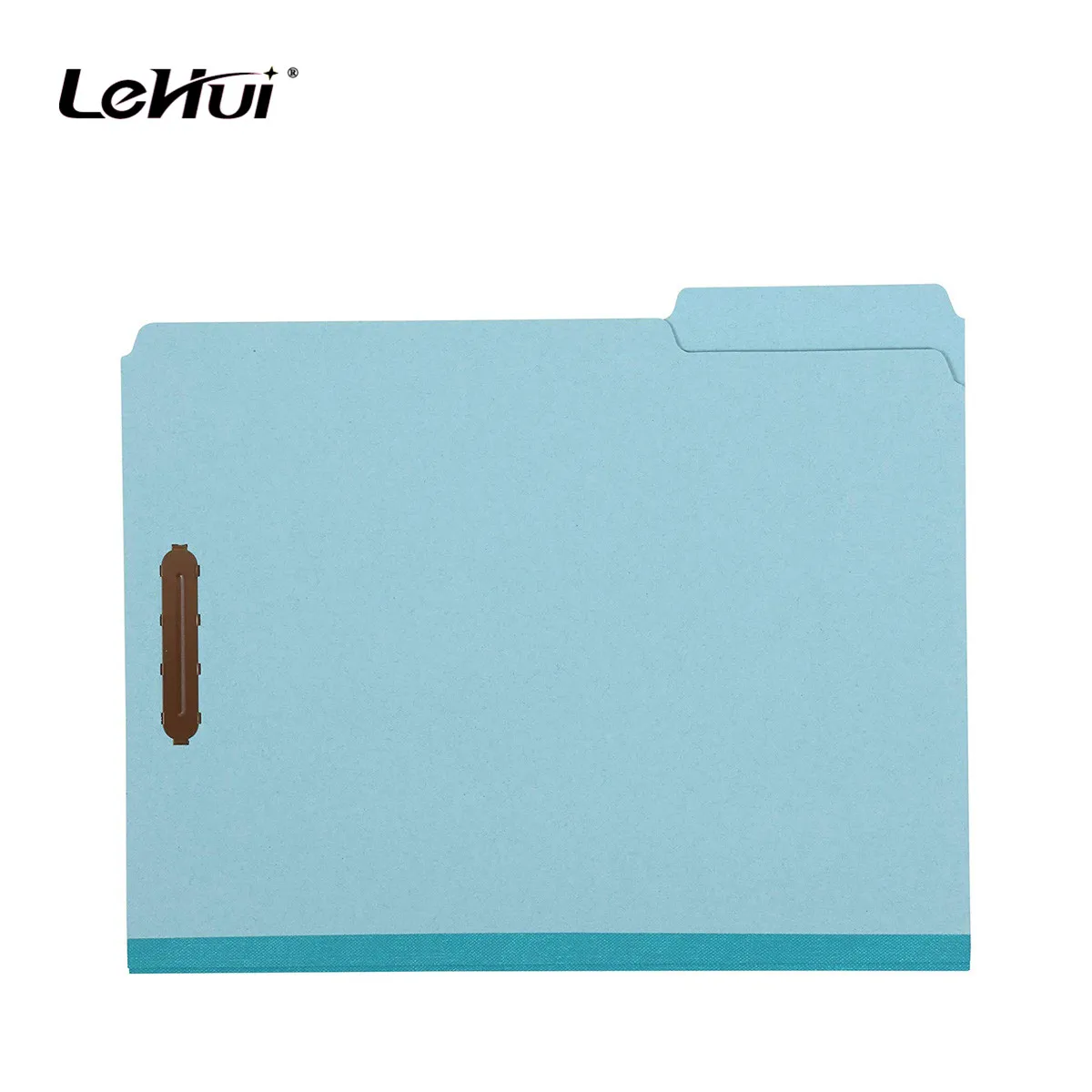 8 3/4 x 14 3/4 inch 2 Divider 2 Inch Tyvek expansions Blue Legal Size Standard Law Client Files Classification Folders