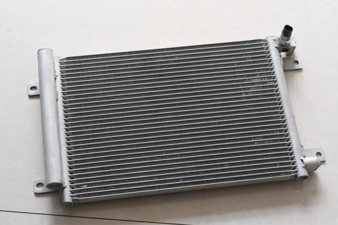 Air conditioning aluminum copper tube fin condenser air cooler heat exchanger