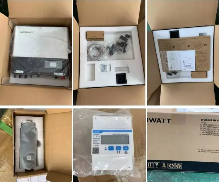 Growatt Solar Energy System Growatt Hot Sale Growatt SPF 5000 ES Solar Panels 5Kw Outdoor Solar Energy System 5000W OFF GRID SOL