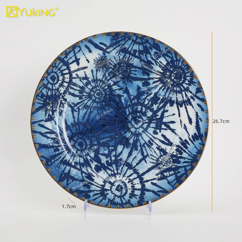 High quality fine bone china dinner set kitchenware porcelain ceramic tableware