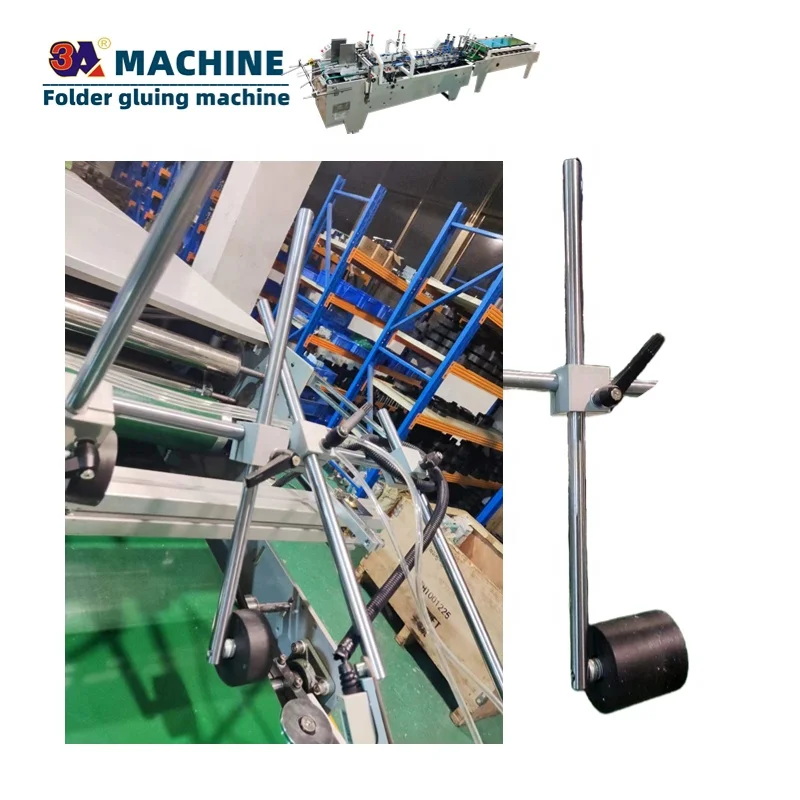 Automatic  Box Folding Gluing Machine accessories Box pasting machine wheel for pressing box folder gluer folding Belt