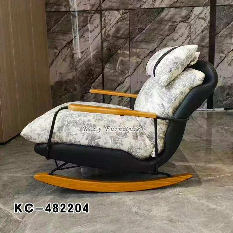 Wholesale Home Furniture Leisure Soft Sear Lazy Chair Modern Light Luxury Style Dining Chair