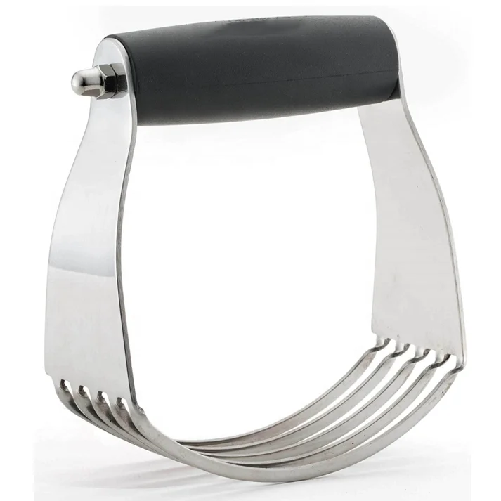 
Dough Blender Top Professional Pastry Cutter With Heavy Duty Stainless Steel Blades 