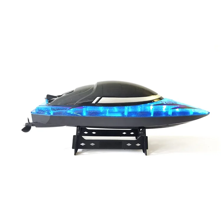 Large size wireless fast ship water forward backward left right RC remote control boat electric speed boat with lights