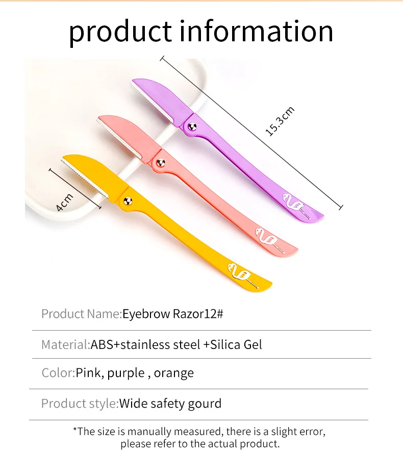 Exfoliating Dermaplaning Tool Facial Hair Make Up Hot-Selling Face Trimmer For Women