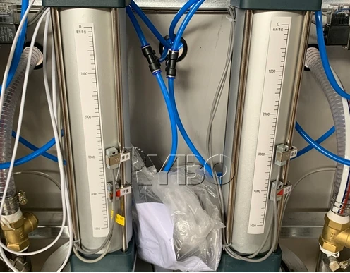 Small Double head manual 2 nozzle high viscosity can soups gel polish jams silicone filling machine with hopper production line