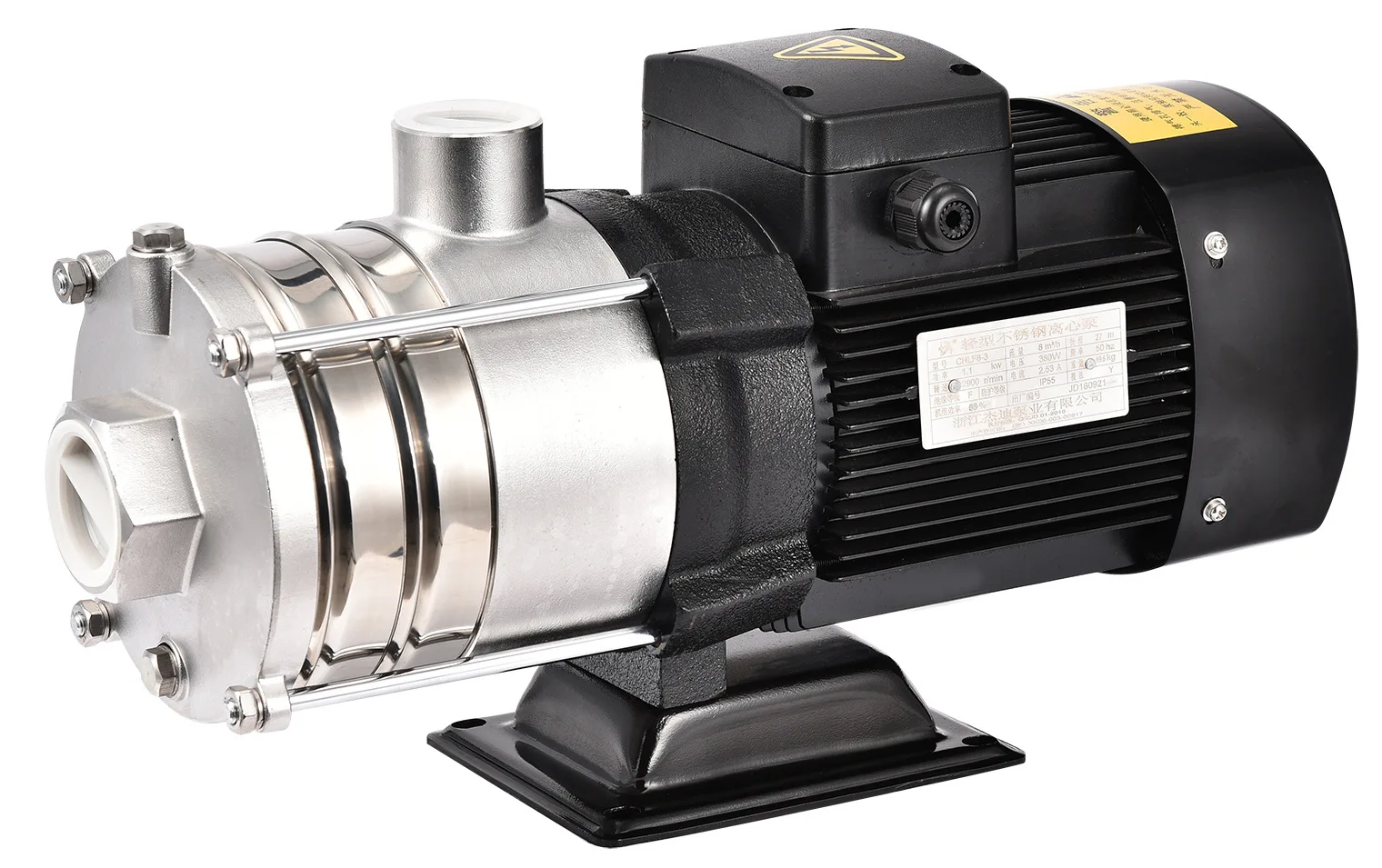 Aikon made horizontal pipeline centrifugal pump inline pressure booster pump inline water booster pump