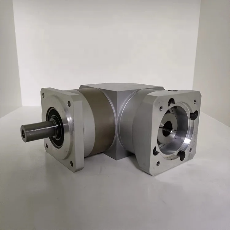 90 Degree Right Angle Planetary Speed Reducer 90mm Output Flange Steel Spur Gear Reducer