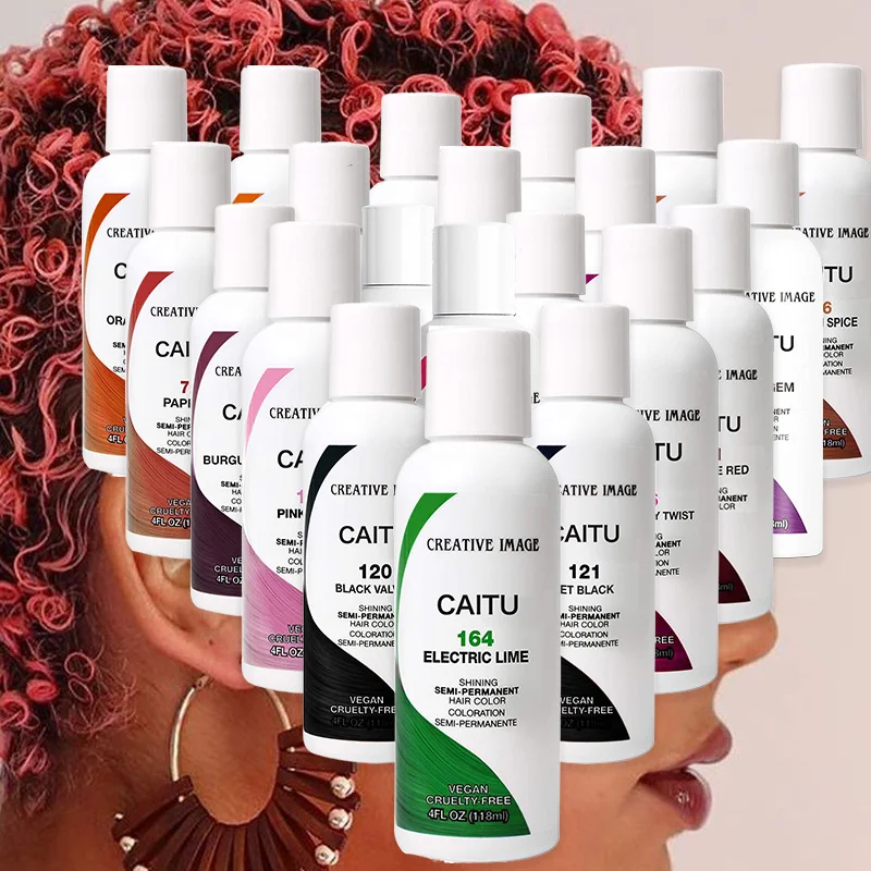 Wholesale Stock Hair Color Cream Hair Dye For Professional Salon Private Label Fast Semi-permanent Hair Color Cream