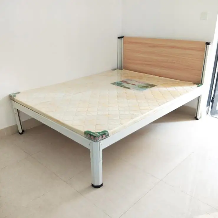 Hostel Dormitory Metal Bunk with Stairs Bed Frame Screwless Factory Price