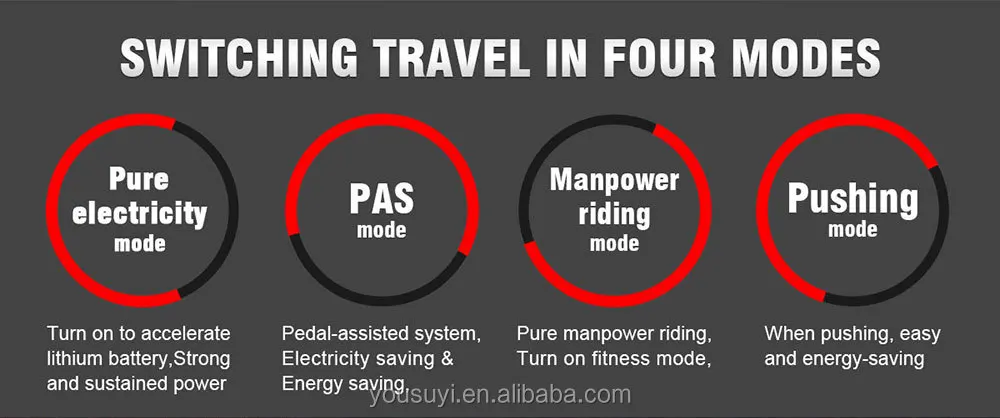 26 inch Moped Electric Bicycle Fashion Europe 48v 350w Motorcycle Folding Motor ebike Frame Power Li-ion Battery Electric Bike