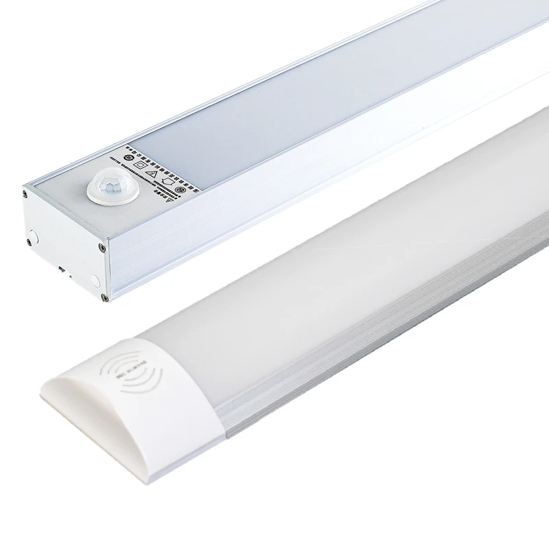 36W LED Linear Sensor Light Radar Induction Dimmable Commercial High Shed LED Chandelier Workshop Hotels s Made PC