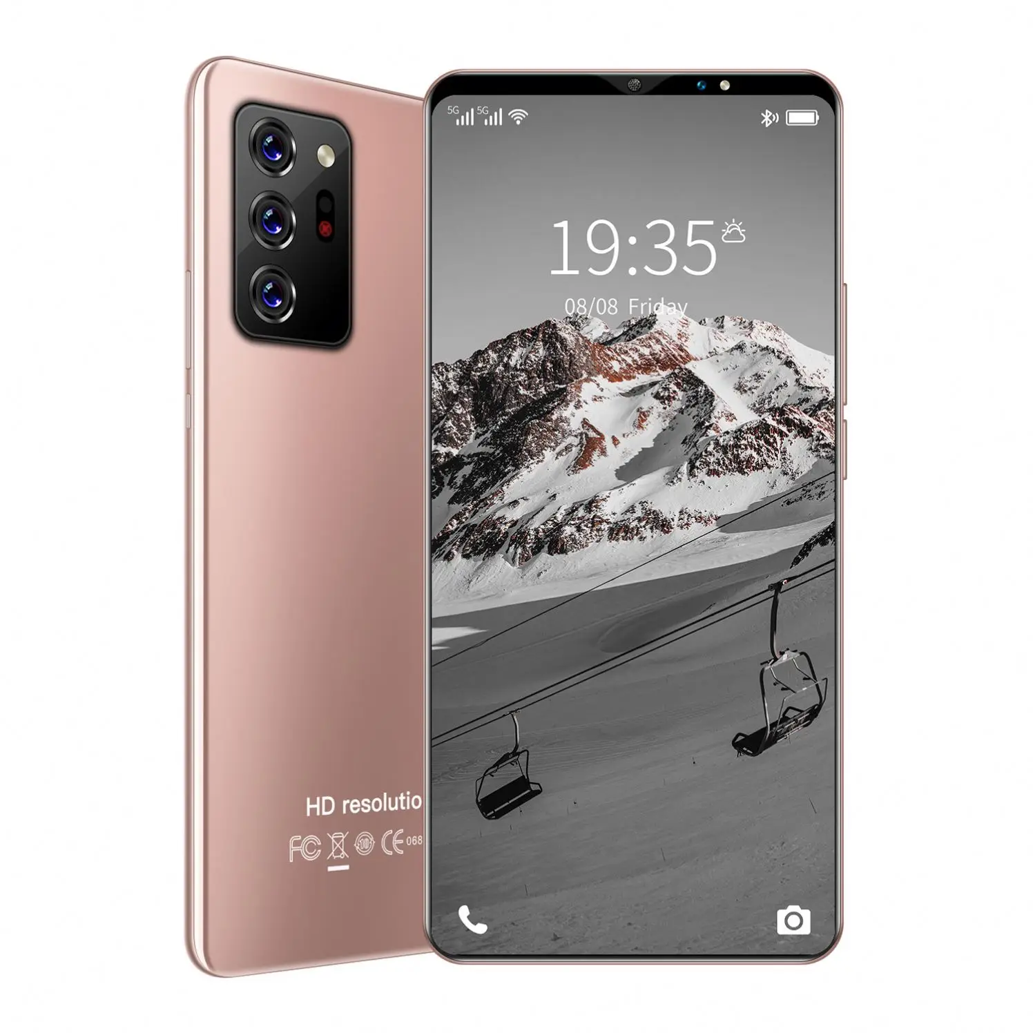 Разблокированные мобильные смартфоны Note 30 Android 10 5G две SIM-карты разблокированные сотовые телефоны HD дисплей 5 дюйма тройная камера 16 ГБ +
