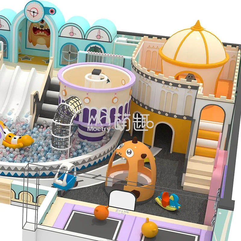 Moetry Customized Design Kids Indoor Play Ground Game for Amusement Park Resort