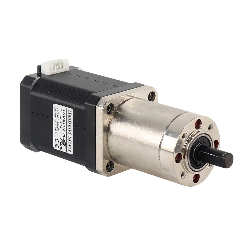 Шаговый двигатель HanBuild 1,7 А, 70 н, см, 17HS6401S-PG19-1, редуктор 14-1 для фрезерного станка с ЧПУ, Турбинный шаговый двигатель