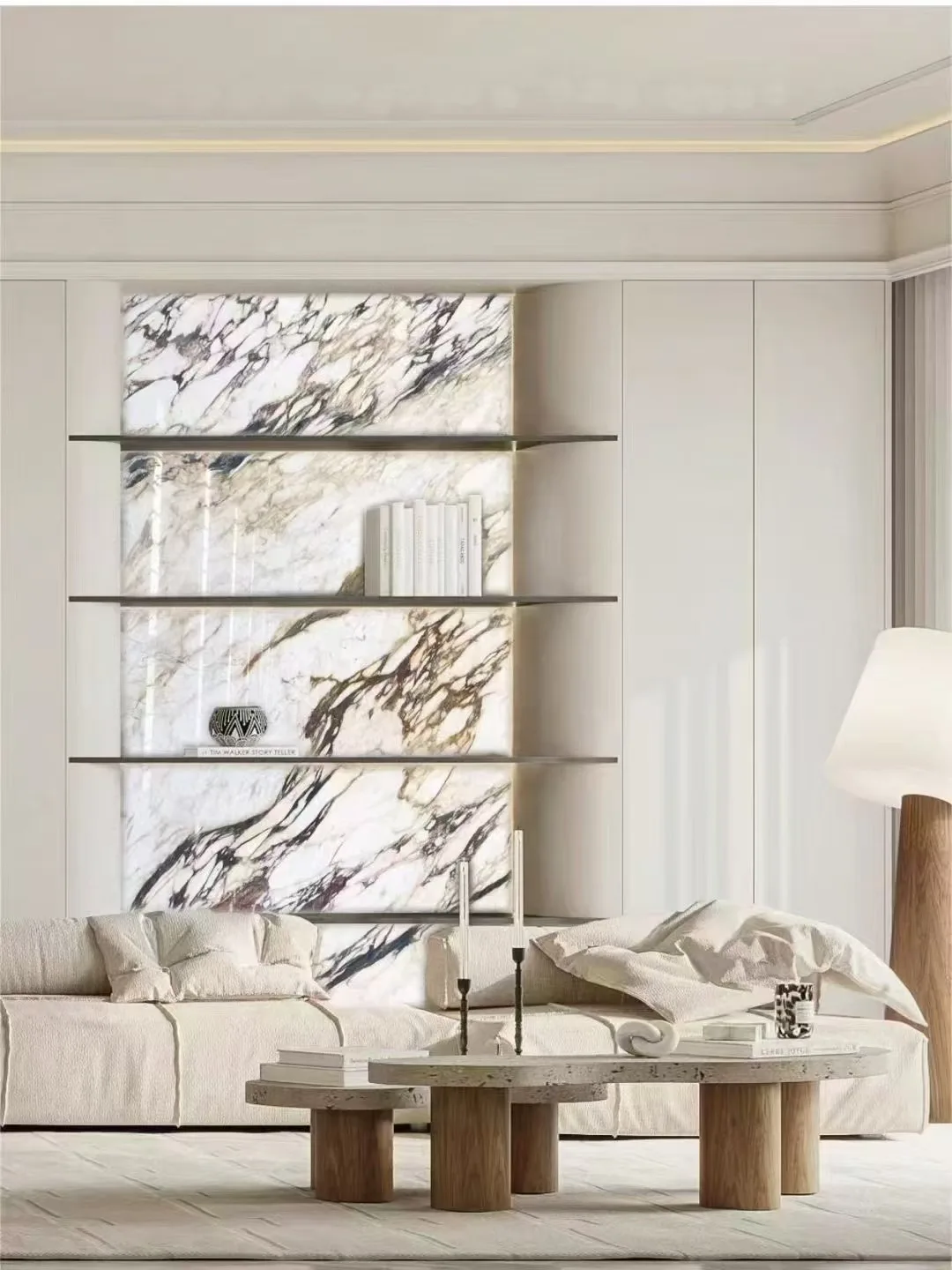 RF Italian natural Calacatta Bulgari viola marble slab antique white used for countertops