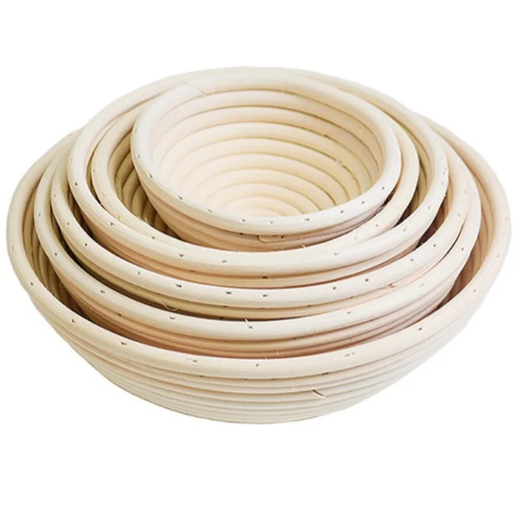 Bread Bowl Knife Right Handed Woven Basket Sourdough Making Tools 18*9 Cm Rattan Proof 11inch Kit Beginners Makeshift
