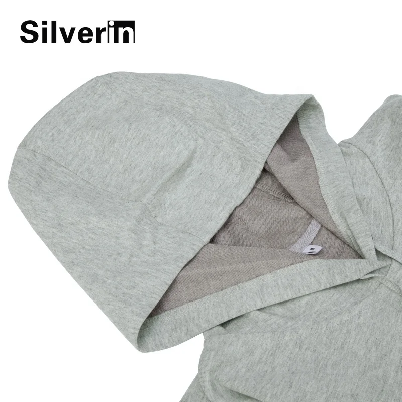 Wifi protection clothing electromagnetic radiation shielding emf protection women hooded sweater dress