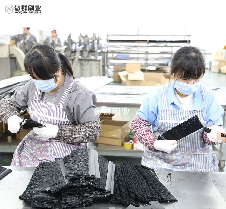 High Flame Retardancy Cable Entry Brush for Gland Plate