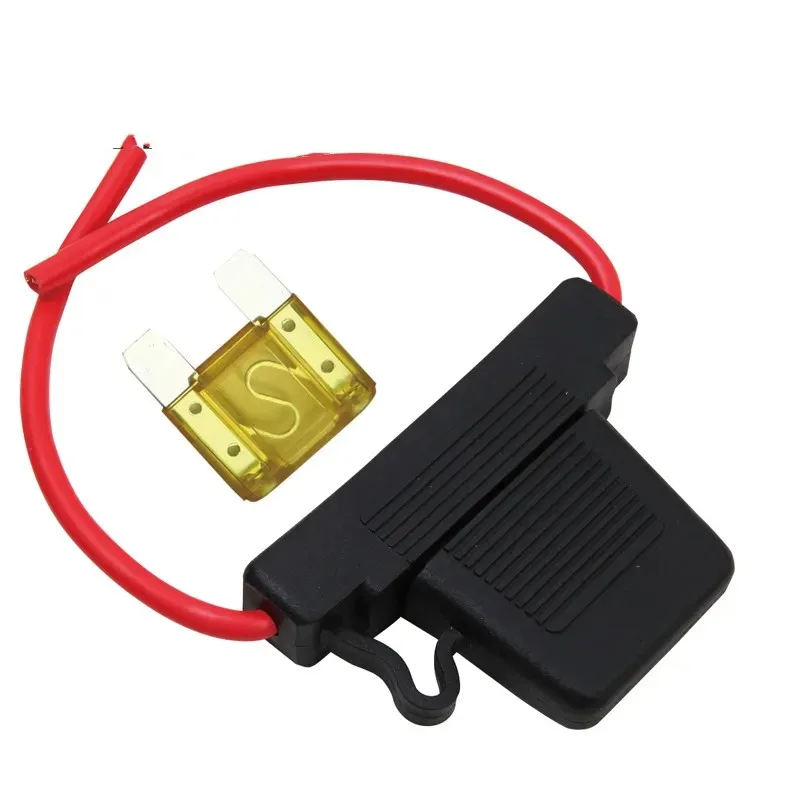Large plug-in fuse holder environmentally friendly automotive fuse box