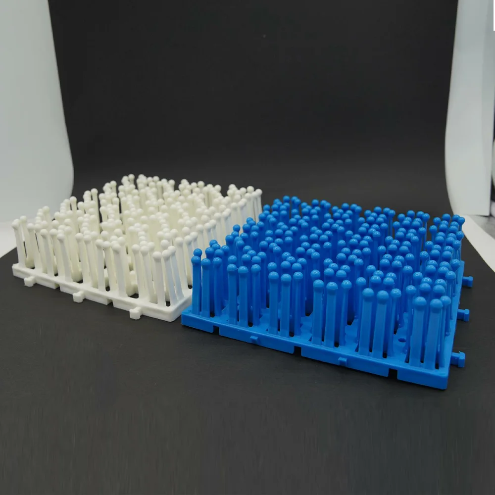 High Quality White Needle Mushroom Brush Outdoor Sports Easily Spliced Skiing Teaching Artificial Dry Snow Ski Slopes