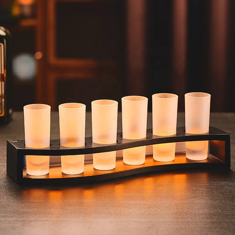 Thick Bottom Glass Baijiu Dispenser Household Whiskey Dispenser Red Wine Decanter Measuring Foreign Wine Jug with Handle