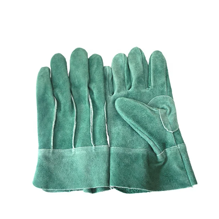 
Wholesale High Quality Wear-resisting Cow Leather Welder High temperature resistant workshop gloves 