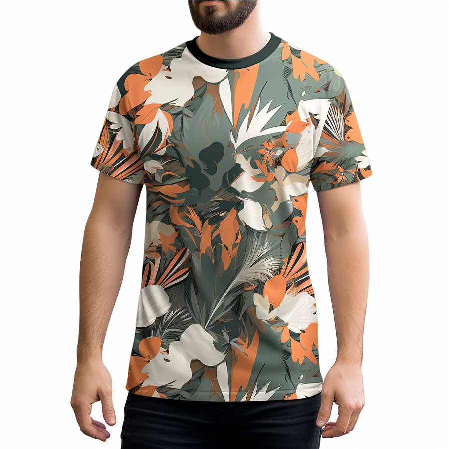 Custom 100 Cotton White TshirtsShirt For Men Oversized  Plain  Knitted Fabric With OshirtsNeck Breathable