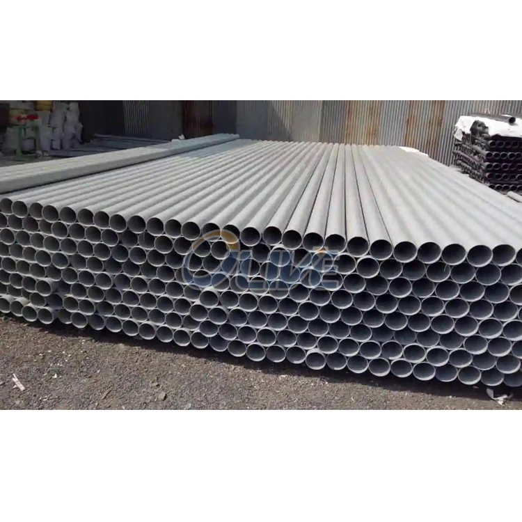 DN75 Diameter 75mm UPVC Drainage Pipe Customized Insulation 63.5mm upvc pipe