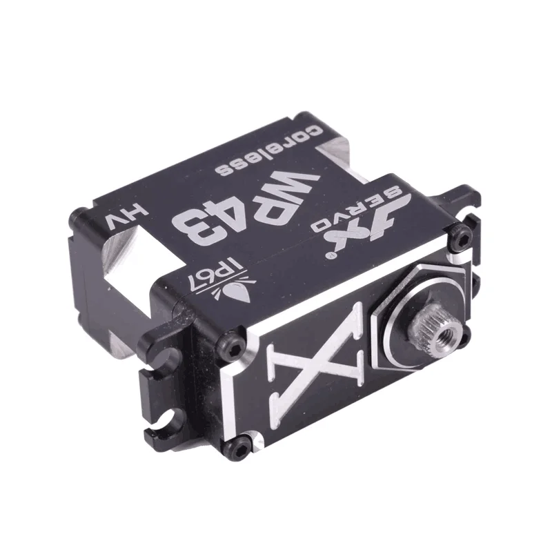 JX Servo WP43 43kg Waterproof Digital Servo IP67 Coreless Motor High Torque for RC Car Robot Drone Boat Fixed-wing Helicopter