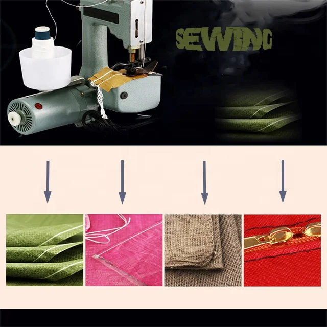 Industrial Portable Electric Bag Closer Stitching Machine