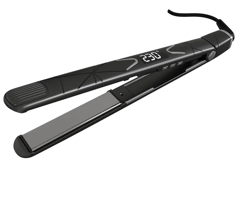 2023 new product Titanium Hair Straightener Hair Styling Tools Flat Iron Flatirons Fast Heating Flatirons with LCD Display