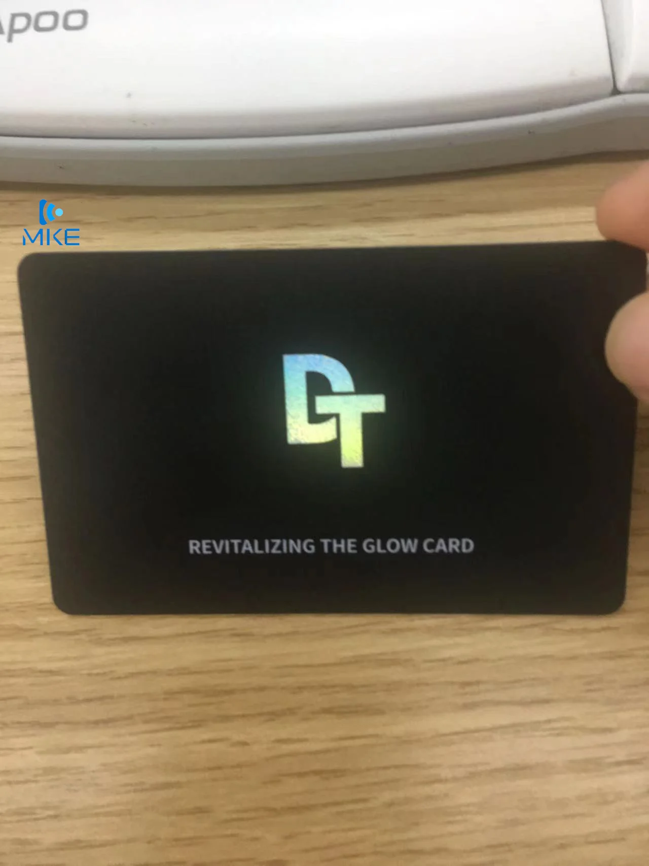 emboss logo pvc id uv card printing