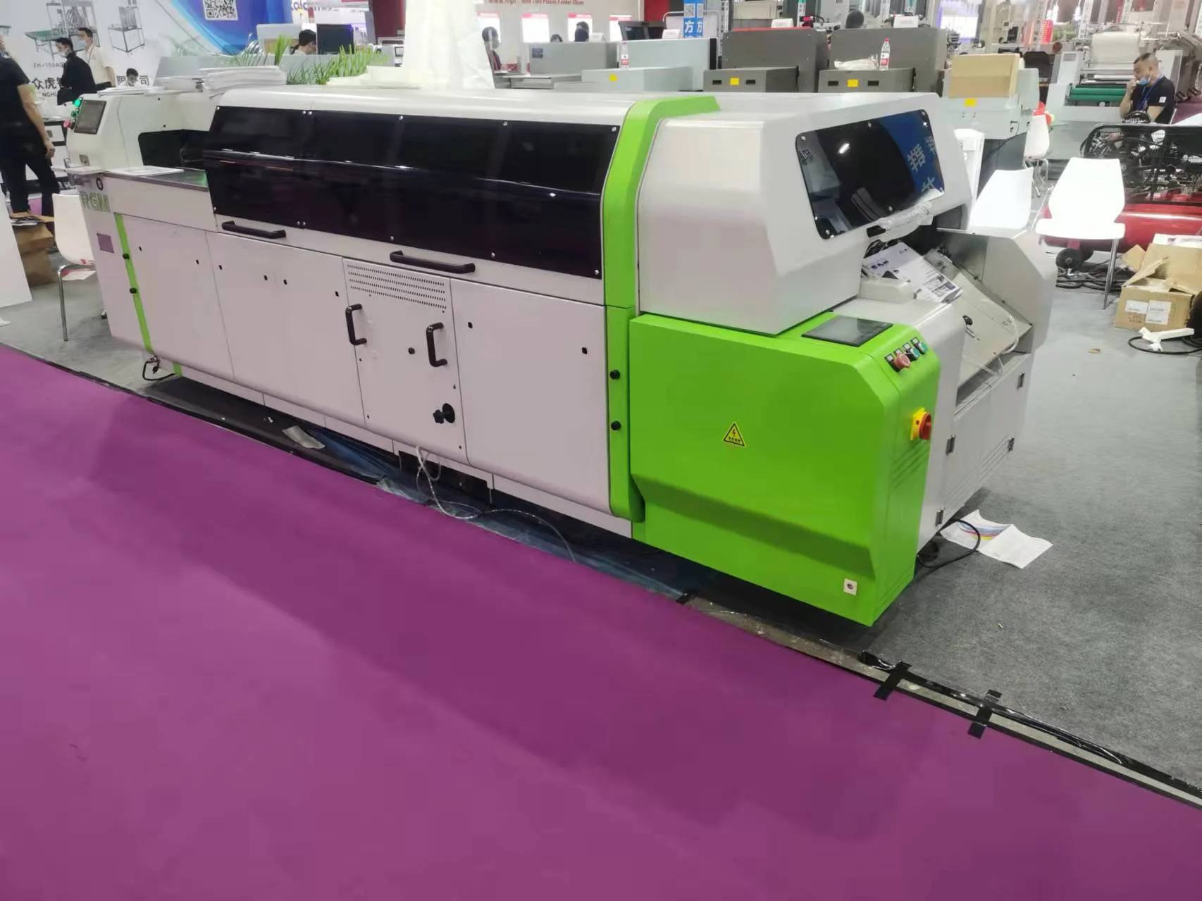 Record Low Environmental Protection Ellipse Hot Melt Glue Book Binder Binding Machine