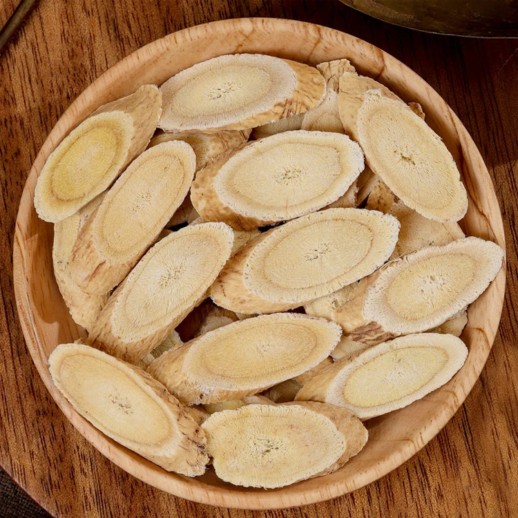 Traditional Herbal Slices of Astragalus Membranaceus Healthy Single Spices & Herbs Product
