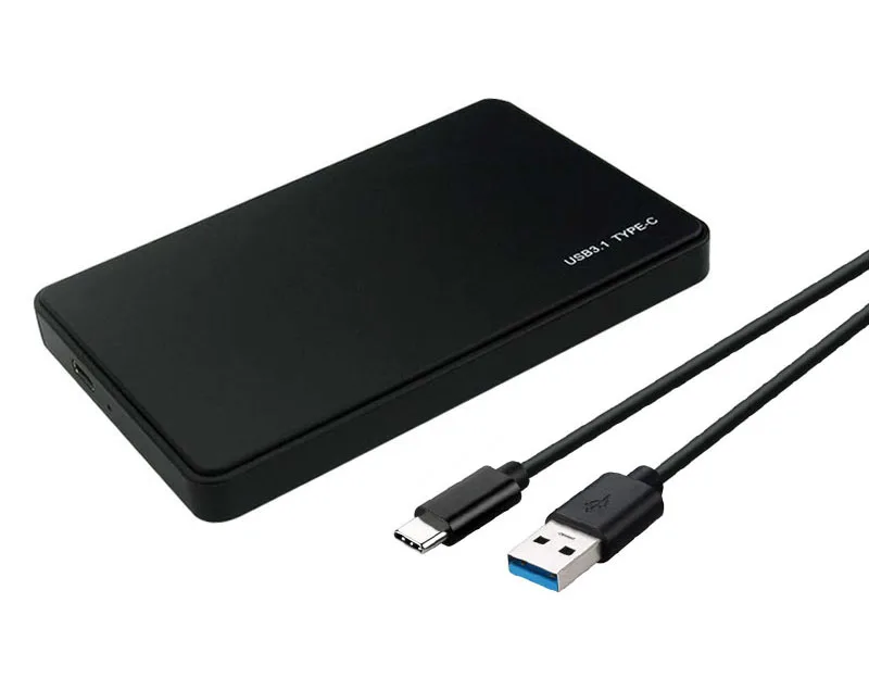 Hdd Case 2.5 Sata To Usb 3.0 Adapter Hard Drive Enclosure For Ssd Disk Hdd Box Type C 3.1 Case Hd External Hdd Enclosure