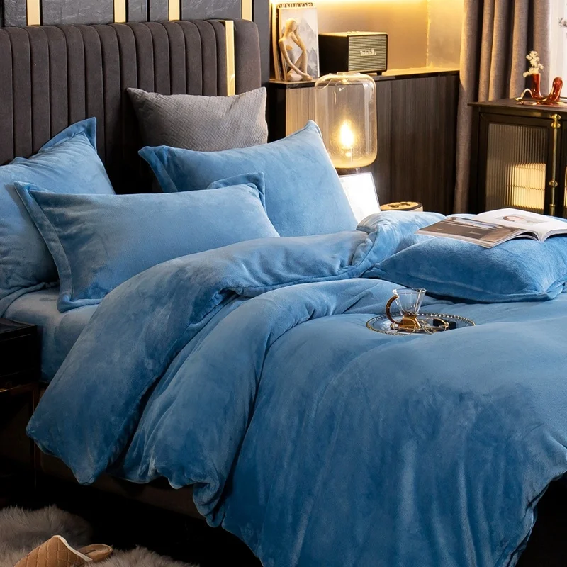 Кровати всех размеров, постельное белье для спальни, фланелевые комплекты пододеяльников