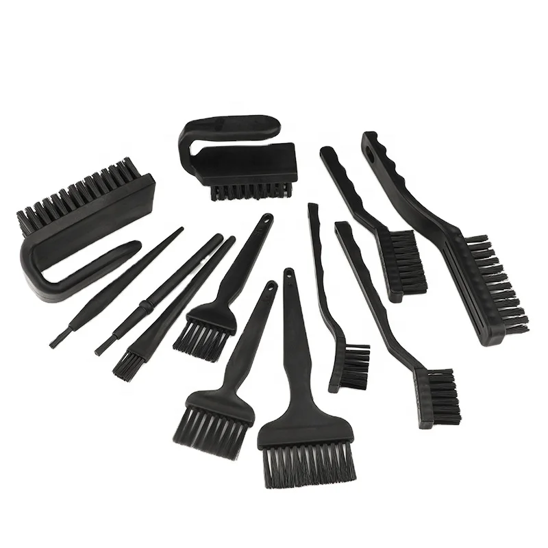 High Quality Conductive Carbon Fiber ESD SMD Tooth Brush Antistatic Anti-static Brush for Electronic Repair PCB Soldering