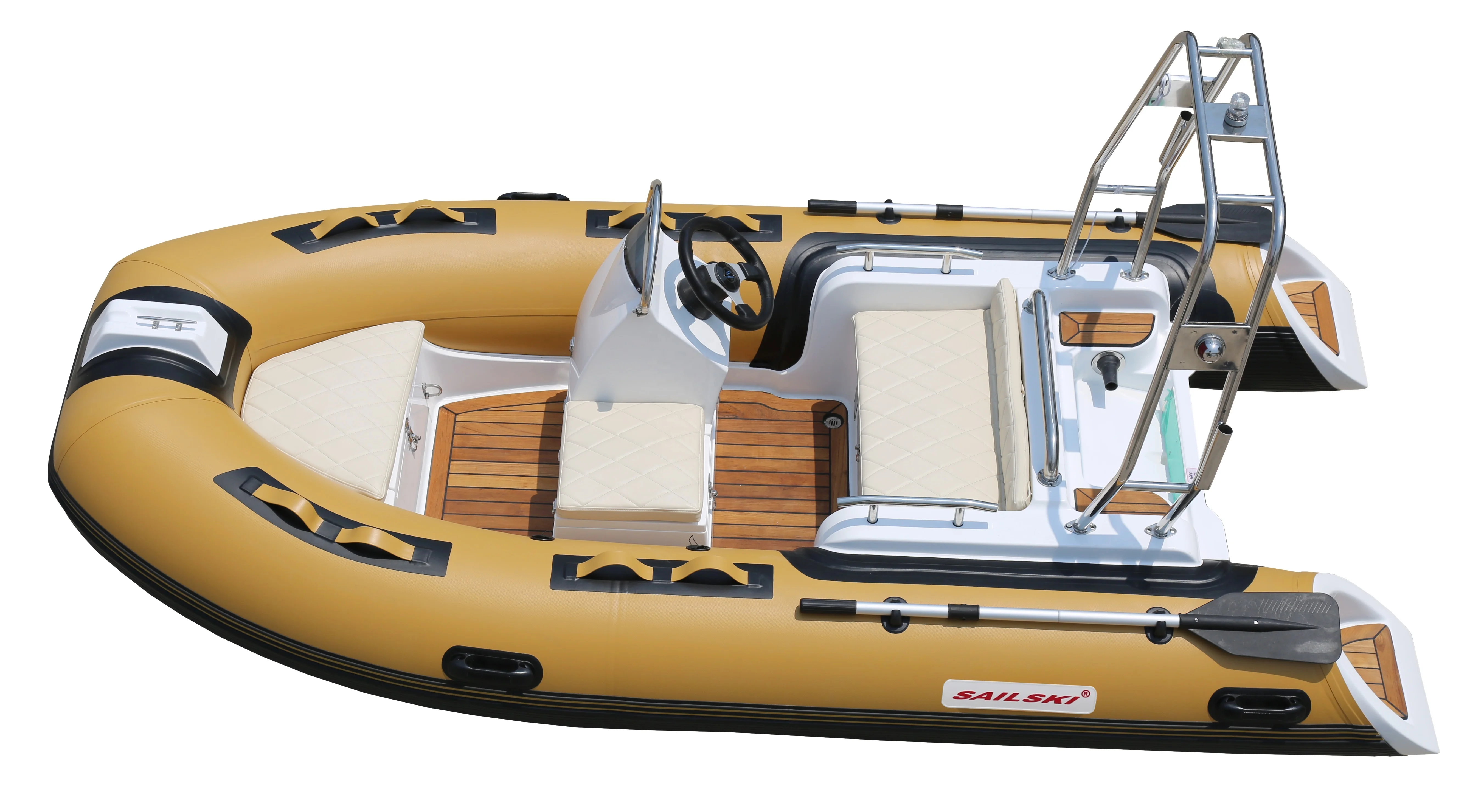 SAILSKI rigid inflatable boat rib boat 3.6m/12ft with SAIL 25hp or 30hp outboard motor