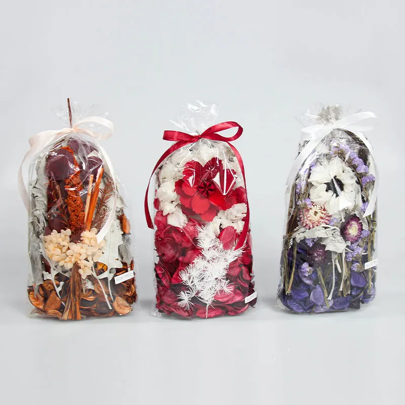 Eternalfloweraromatherapy bag natural dried flower fragrance bag wood chip flower fresh spice box material packageEternal flower