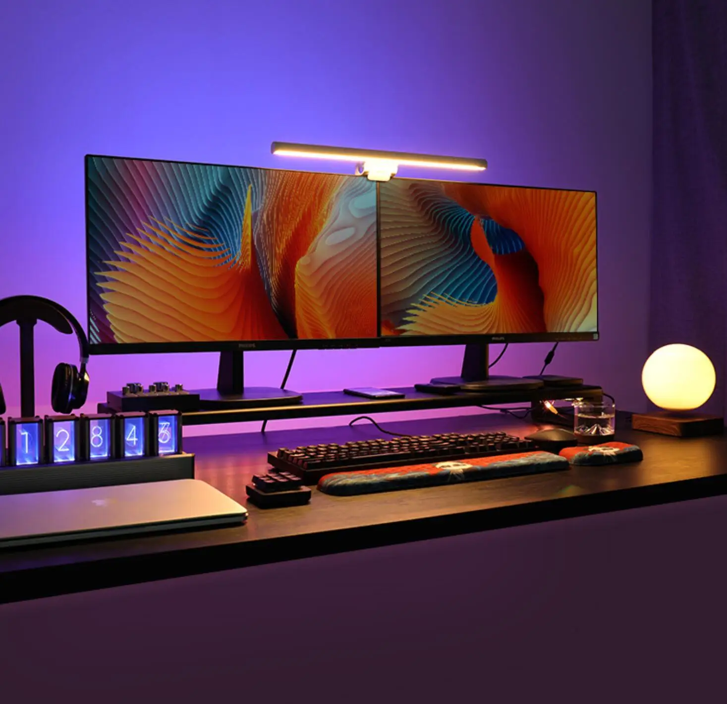 2022 new design Desk Storage Organizer Metal Aluminum laptop/tablet/Monitor Riser Stand For Home And Office