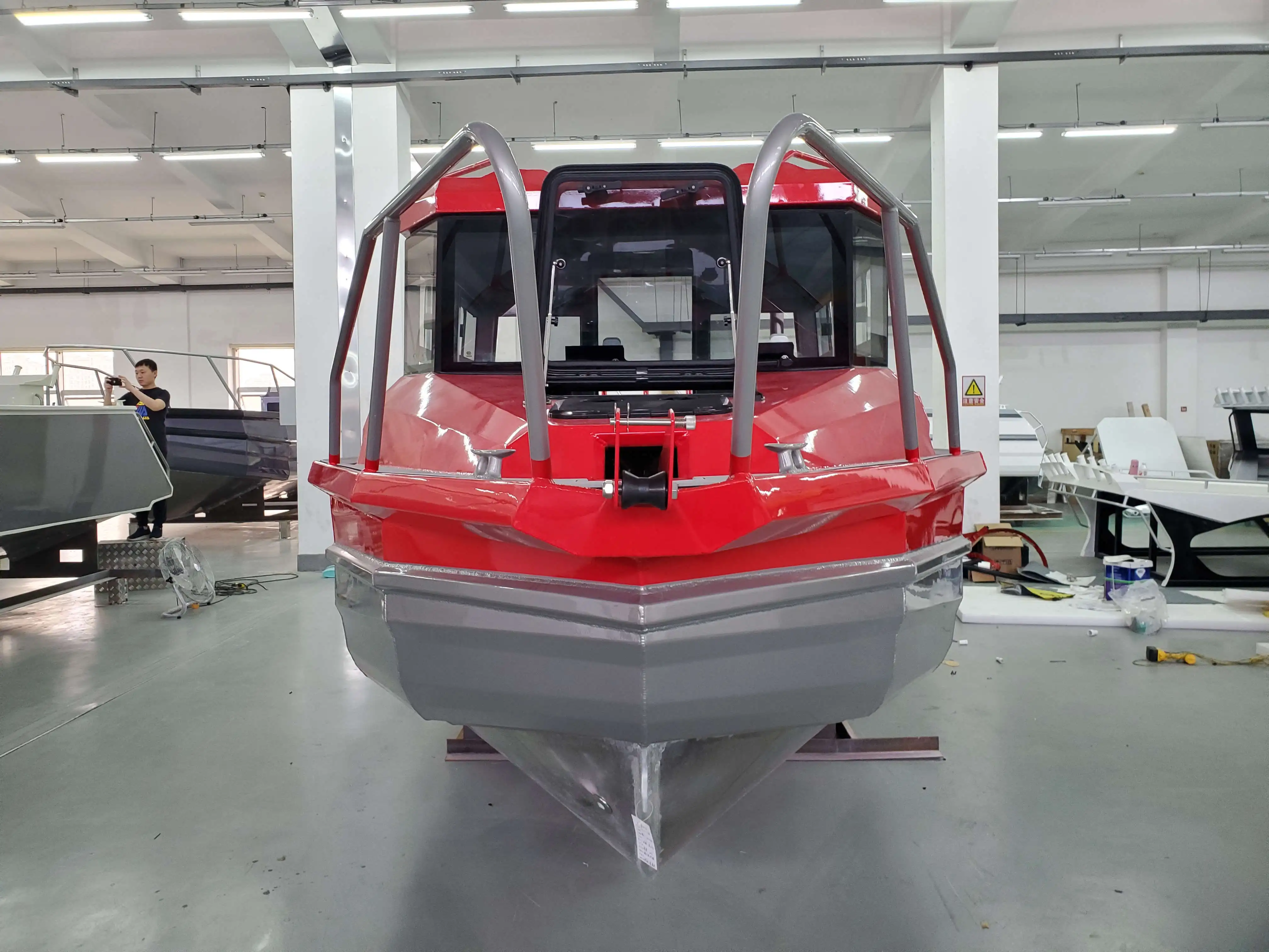 7.5m 25ft Allsea boat Easycraft Welded Aluminium Fishing Cabin Boat for sale