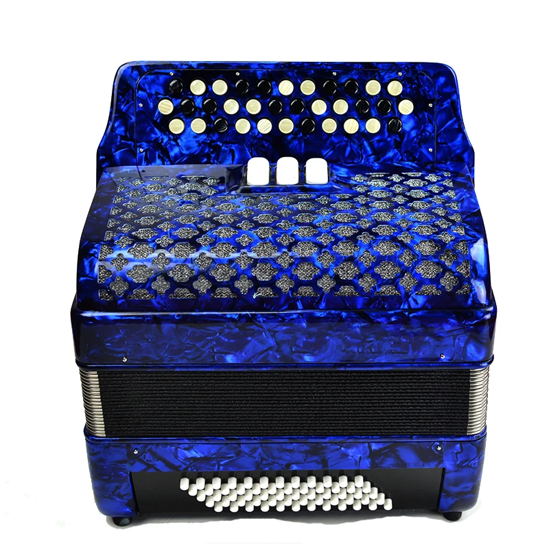 Wholesale Professional Keyboard Instrument 31 Keys 12 Basses Diatonic Bayan Button Accordion For Sale
