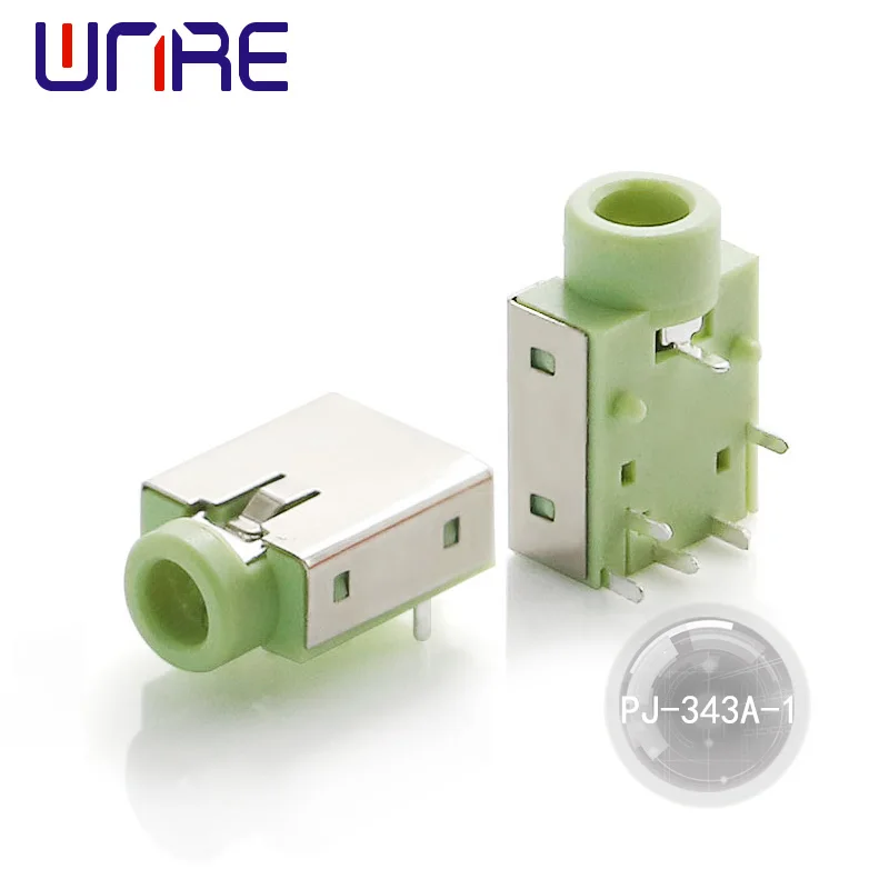PJ-342E/PJ-343/ PJ-343A/PJ-343D 3.5MM 3D Stereo Audio Socket 3.5 Dual Channel Headset 6 Pin Switch Connector (PIN) For Notebook