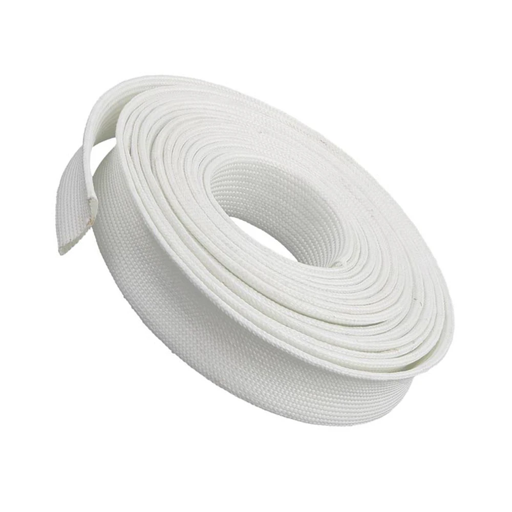 High Temperature Braided Biaxial Fiberglass sleeving